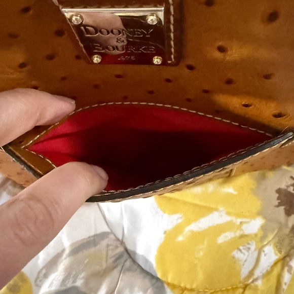 Dooney & Bourke Tan Leather Tote - Picture 6 of 12